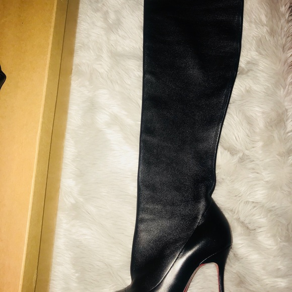 Christian Louboutin 39 Black Boots (Size 7.5-8) - Picture 3 of 8